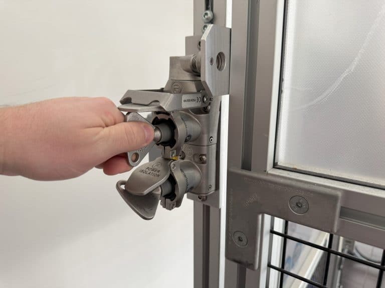 mGard mechanical interlock requires no wiring, simplifying installation and reducing costs.