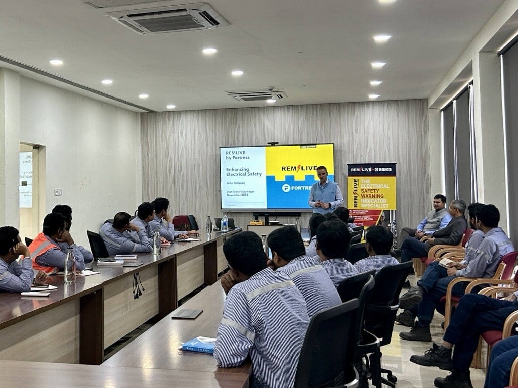 Remlive and Fortress team touring India to introduce product range.