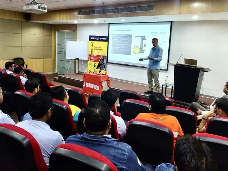 Remlive and Fortress team touring India to introduce product range.