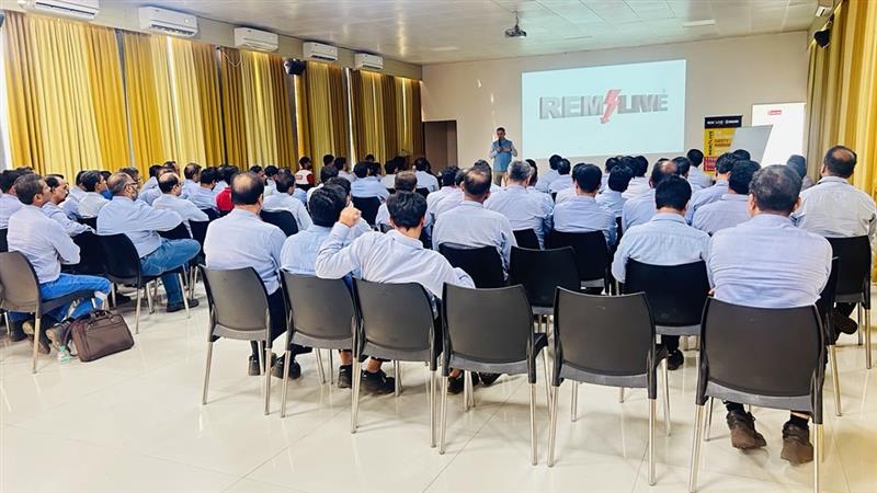 Remlive and Fortress team touring India to introduce product range.