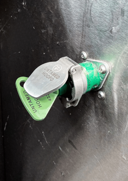 Fortress Safety keyswitch at Walibi, enabling safe operator control with trapped key access near amusement rides.