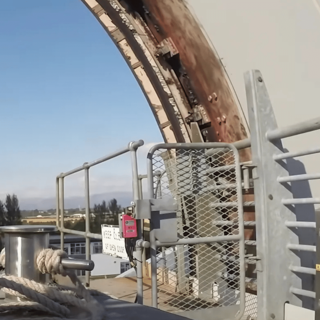 amGardpro safety interlock installed on machinery at the Falkirk Wheel