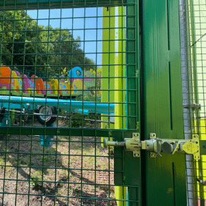 mGard trapped key interlock installed on equipment at LEGOLAND theme park