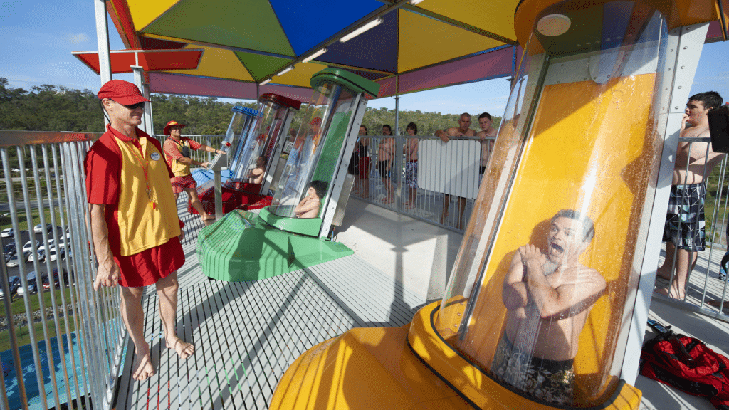Trapped key mGard interlock system installed at Wet 'n' Wild water park attraction