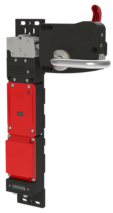 Networked amGardpro solution for ASRS in the US, ensuring conformity and real-time safety data connectivity.
