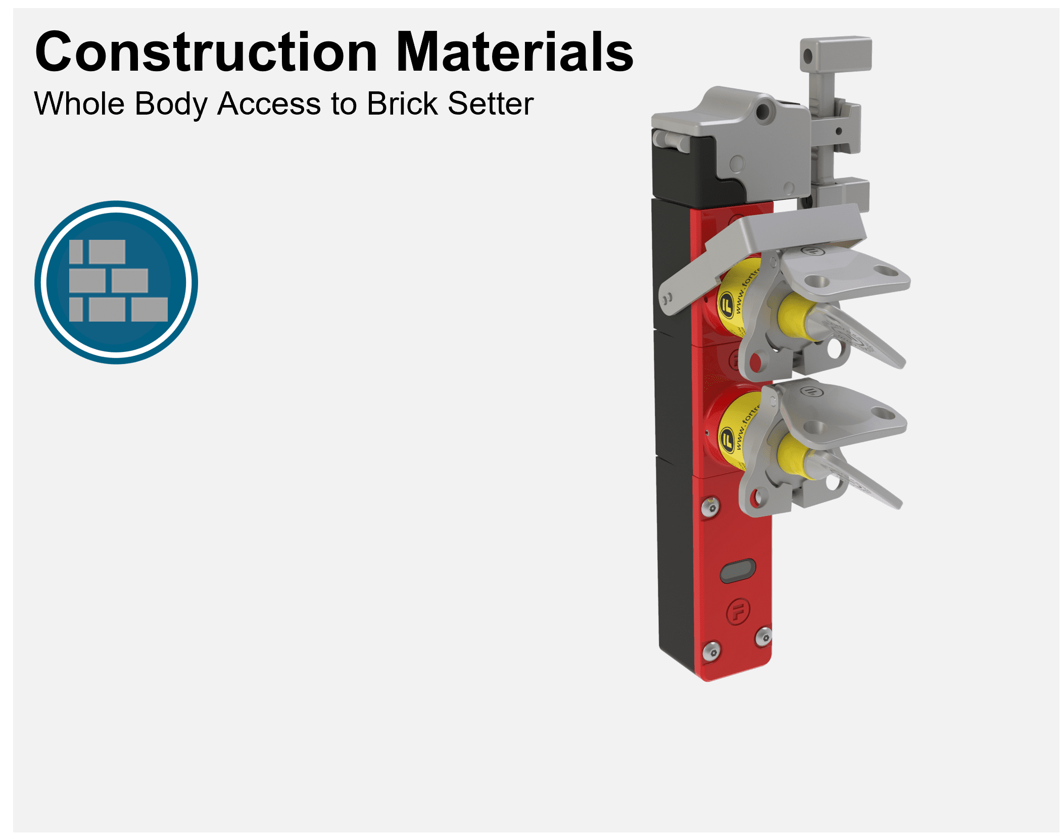 Materiales de construcción - Acceso instantáneo a una instalación de ladrillos
