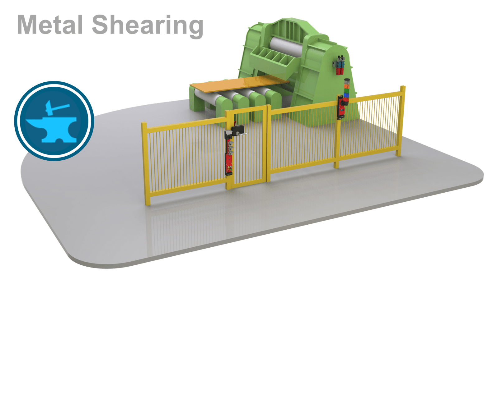 Steel Shearing Sheet Metal Production