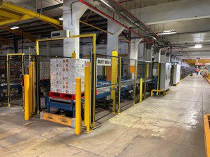 Pallet Conveyors with Interlock and Integrated RFID Access