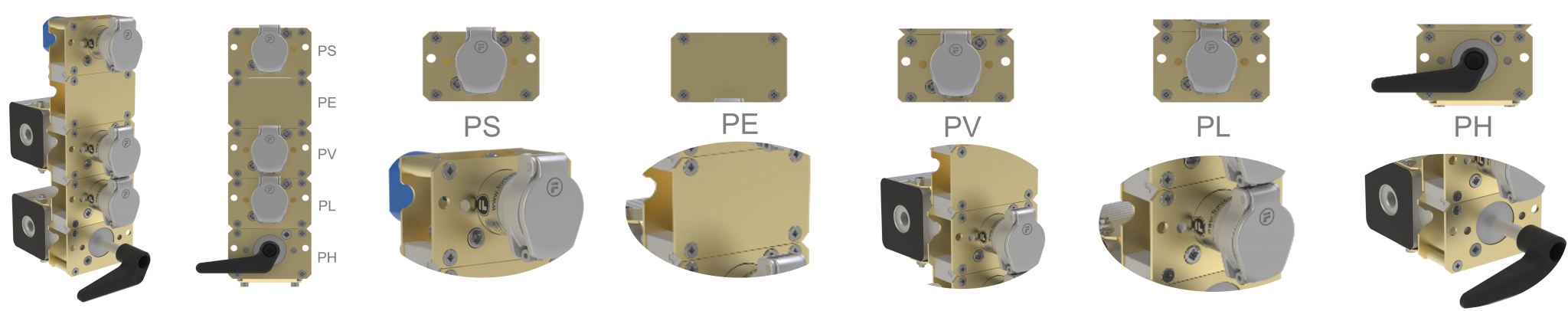 Integrated Control Systems with Pneumatic Trapped Key Isolation