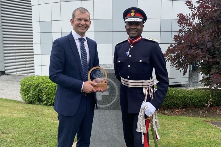 Fortress Safety Welcomes Lord-Lieutenant for King’s Award Presentation